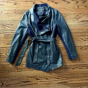 Gorgeous stylish buttery leather jacket - almost new